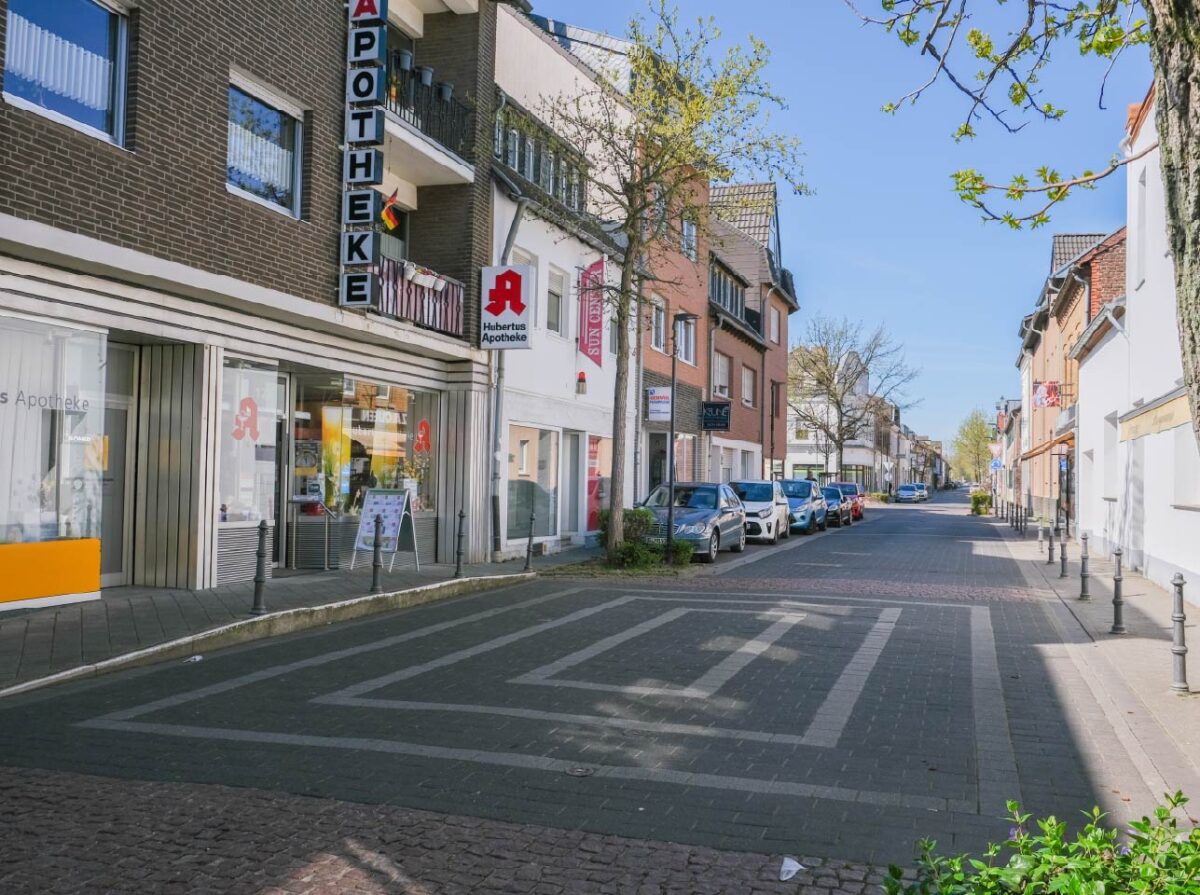 Elsdorf: Blick in die Köln-Aachener-Straße