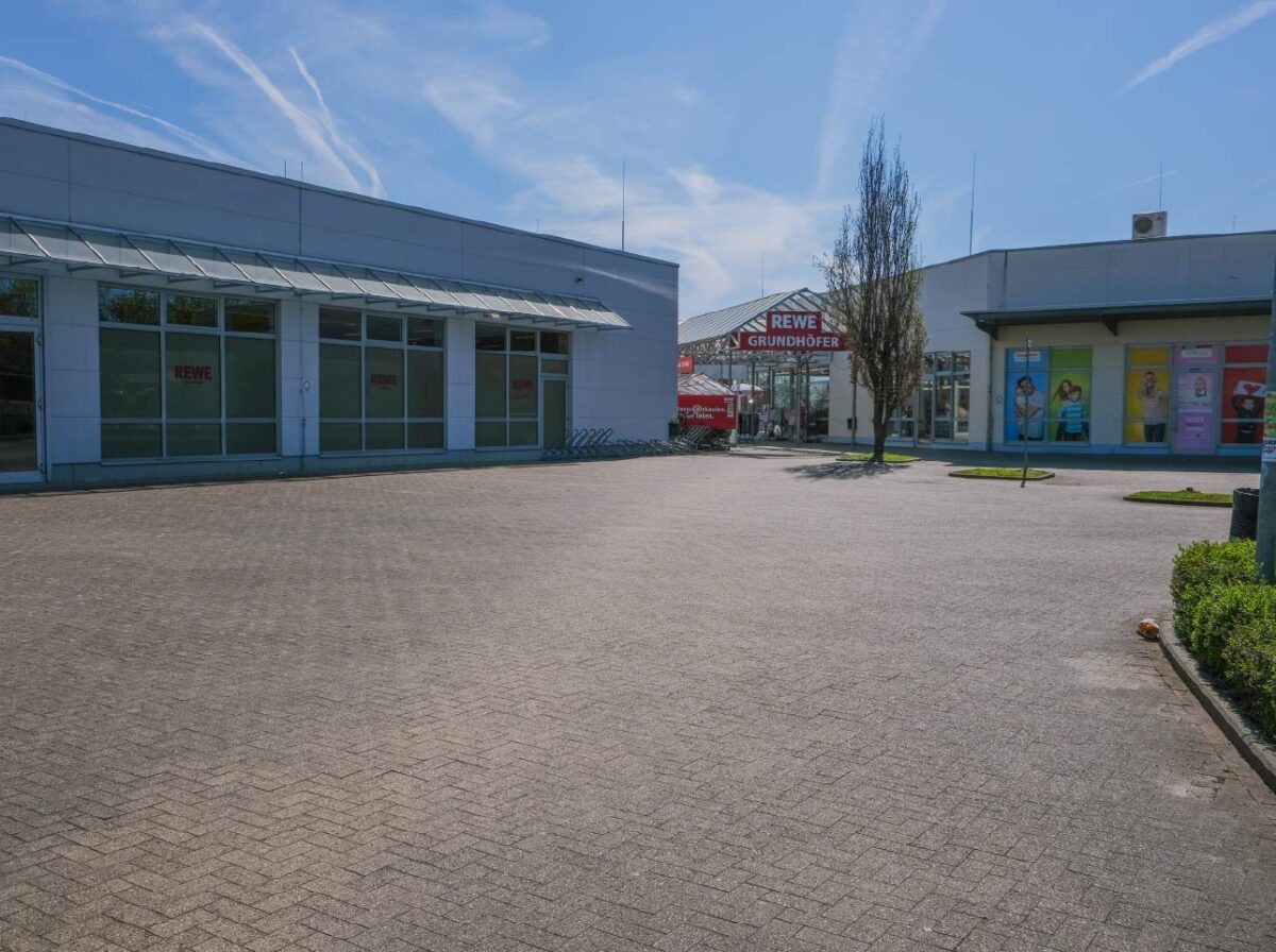 Elsdorf: Blick auf Erft-Center von Eifelstraße